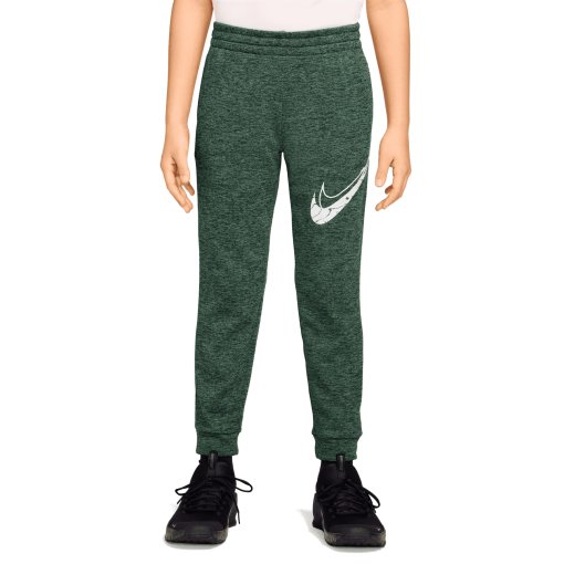 Foto de Nike Pantalon Chandal Niños - Multi Stain Repel Therma-FIT - fir/clay green/heather/white HF4418-323