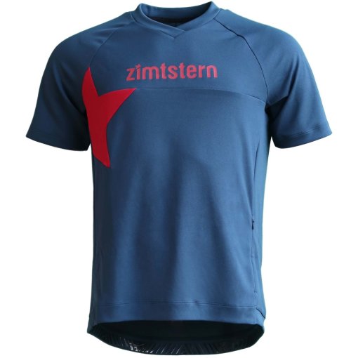 Produktbild von Zimtstern Bulletz Kurzarm MTB Trikot Herren - French Navy/French Navy