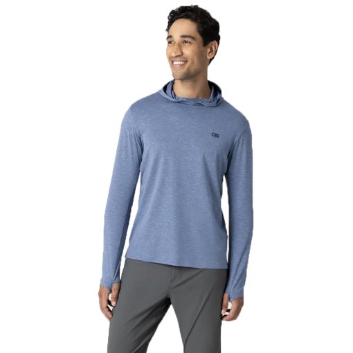 Produktbild von Outdoor Research ActiveIce Spectrum Sun Kapuzenshirt Herren - ascent blue heather