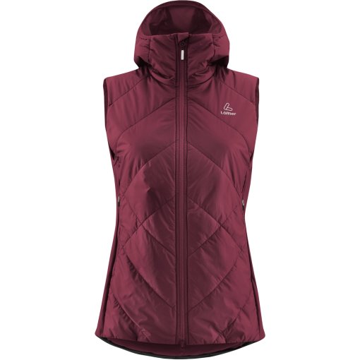 Foto de Löffler Chaleco con Capucha Mujer - PL 60 - aubergine 536