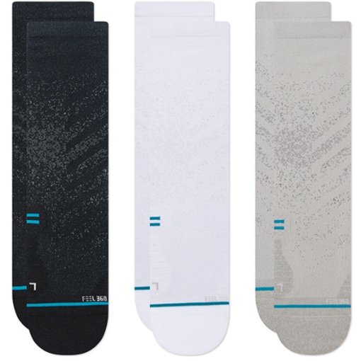 Foto de Stance Calcetines Unisex - Pack de 3 - Run Light Crew - colorido