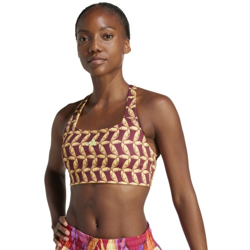 Foto de adidas Sujetador deportivo Mujer - Farm - Cup size A/B - semi spark/shadow red/pulse lime JD6308