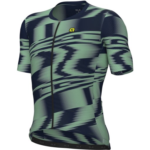 Photo produit de Alé PR-E Techno Maillot à manches courtes pour hommes - caribbean green