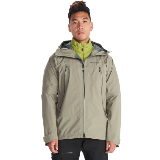 Productfoto van Marmot Alpinist GORE-TEX Jas met Capuchon Heren - vetiver