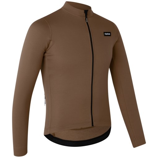 Produktbild von GripGrab EXPLR Merinotech Thermo Langarmtrikot Herren - Brown