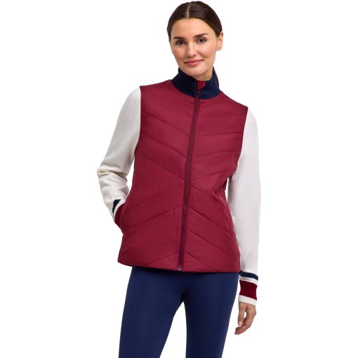 Foto de Falke Chaqueta Mujer - SK Hybrid - merlot 8117