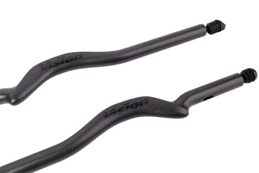 Vision Speed Carbon Extensions for Clip-On Aerobars - J-Bend