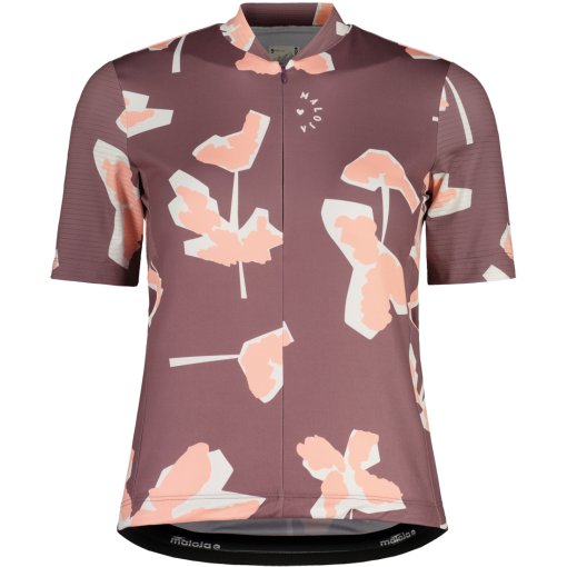 Picture of Maloja HochgallM. 1/2 Jersey Women - stormy lilac sunleaf 1258