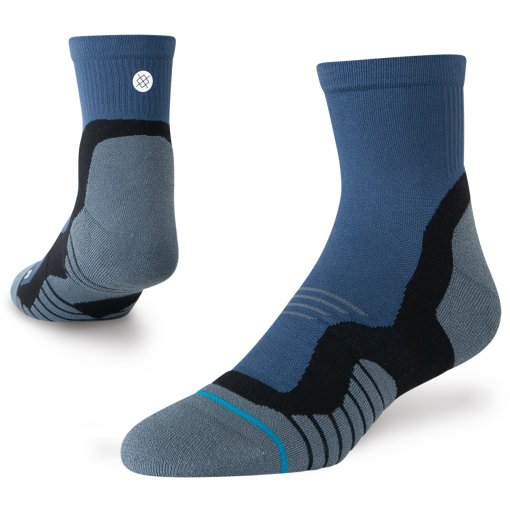 Billede af Stance Pace Light Quarter Unisex-sokker til både mænd og kvinder - turbulence