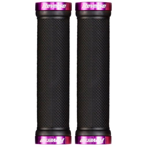 Produktbild von Reverse Components Classic Lock-On Griffe | 29mm - black/purple