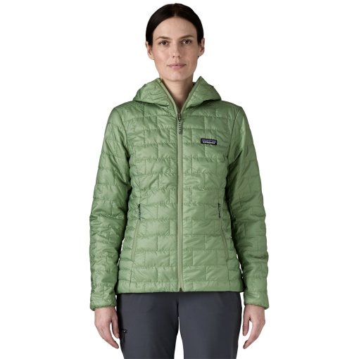 Immagine prodotto da Patagonia Giacca con Cappuccio Donna - Nano Puff - Ellwood Green