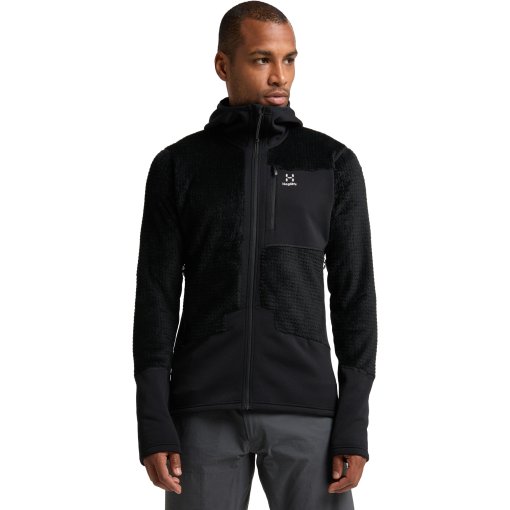 Produktbild von Haglöfs ROC Spitz Mid Hood Jacke Herren - true black 2C5