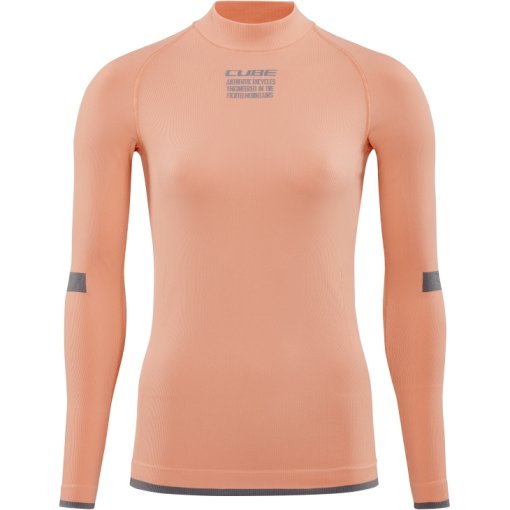 Produktbild von CUBE RACE Be Warm Langarm-Funktionsunterhemd Damen - coral