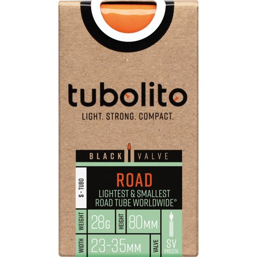 Photo produit de Tubolito TPU Road Chambre à air - 28&quot; | S-Tubo | 23-35mm - SV - 80mm | noir