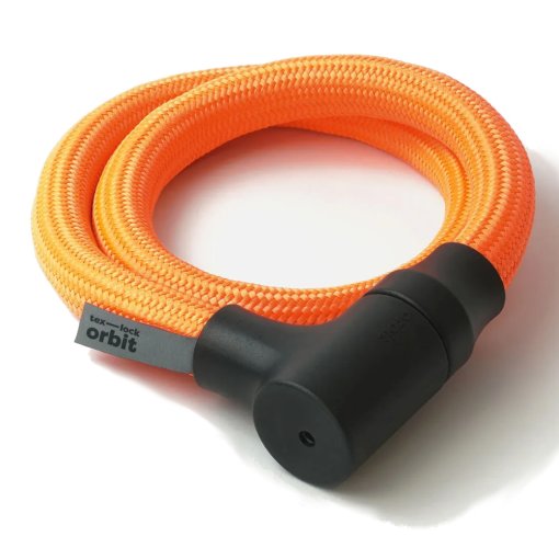 Foto de tex–lock Candado Cable 100 cm - orbit - acid orange