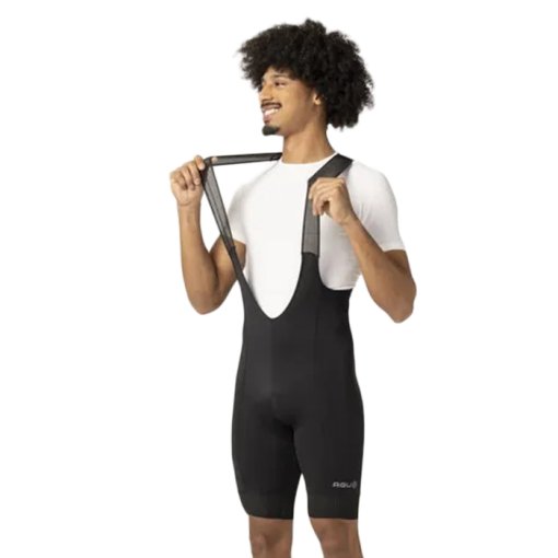 Foto de AGU Culotte Corto con Tirantes Ciclismo Hombre - Essential - negro