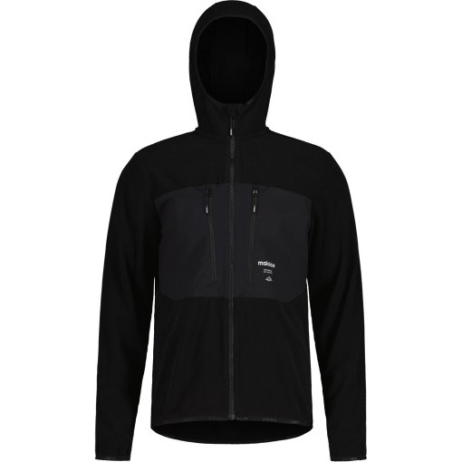 Picture of Maloja AlpeinerM. Mountain Fleece Hybrid Jacket Men - deep black 8833