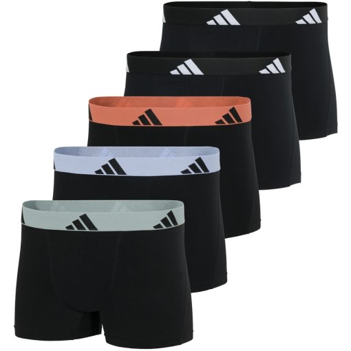Produktbild von adidas Sports Underwear Active Flex Cotton Boxershorts Herren - 5 Pack - 908 assorted