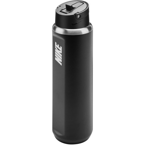 Foto de Nike Botella - Acero Inoxidable Recharge Straw 24oz/709ml - negro/negro/blanco 091R