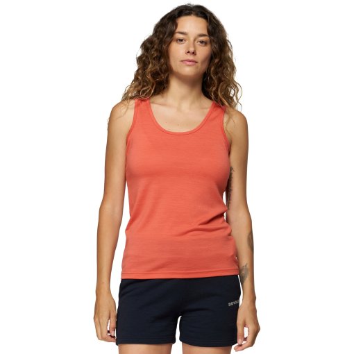 Productfoto van Devold Classic Tanktop Dames - 121A Coral