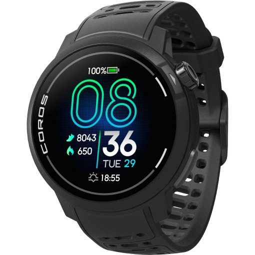 Photo produit de COROS Montre Multisport GPS - PACE Pro - Noir