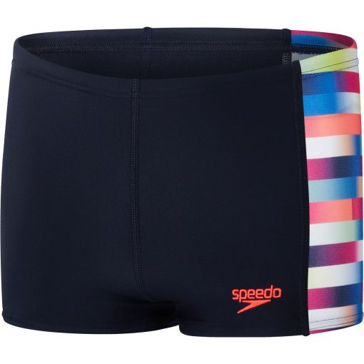 Produktbild von Speedo Digital Panel Aquashort Jungen - truenavy/sirenred/pictonblue/truecobalt/lemondrizzle