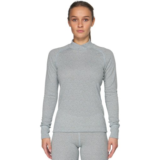 Slika izdelka Devold Signature Silk 230 Cross Neck Ženska spodnja majica z dolgimi rokavi - 233A Dawn