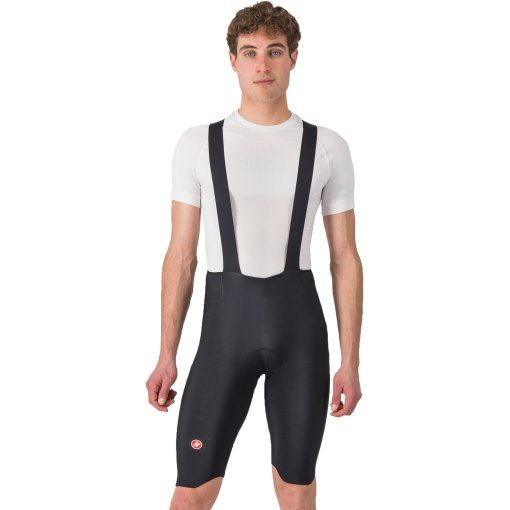 Foto de Castelli Culotte Corto con Tirantes Ciclismo Térmico Hombre - Omloop - negro 010