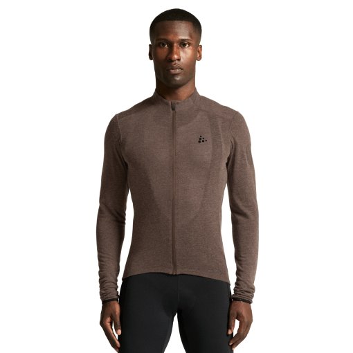 Foto de CRAFT Camiseta Manga Larga Hombre - Core Bike Essence Wool - Prune