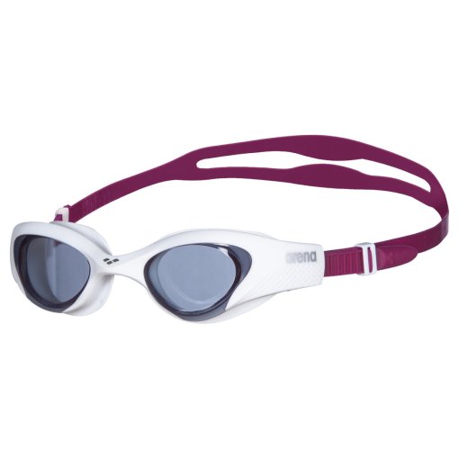 Produktbild von arena The One Schwimmbrille Damen - Smoke/Weiß/Lila