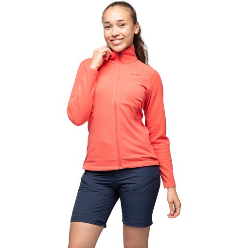 Foto de Bergans Chaqueta Mujer - Finnsnes Fleece - peachy red