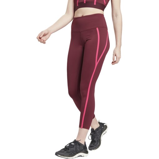 Foto de Reebok Mallas Mujer - Studio Taped Leggings - maroon