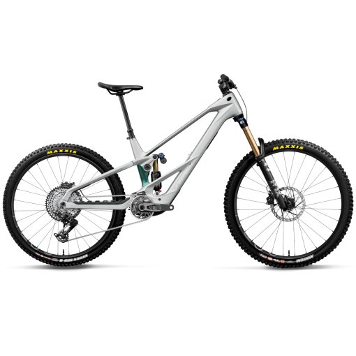 Produktbild von Orbea WILD LT M-TEAM RS Mullet - AXS - 29&quot;/27.5&quot; E-MTB - 2027 - Smooth Silver (matt) - Escape Green Carbon (gloss)