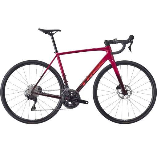 Photo produit de Trek Vélo Route - ÉMONDA ALR 5 Disc - 2026 - Crimson to Dark Carmine Fade