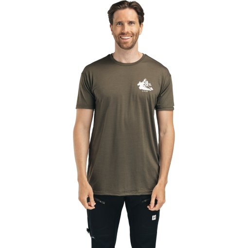 Produktbild von Aclima Lightwool Mountain Tee Herren - tarmac