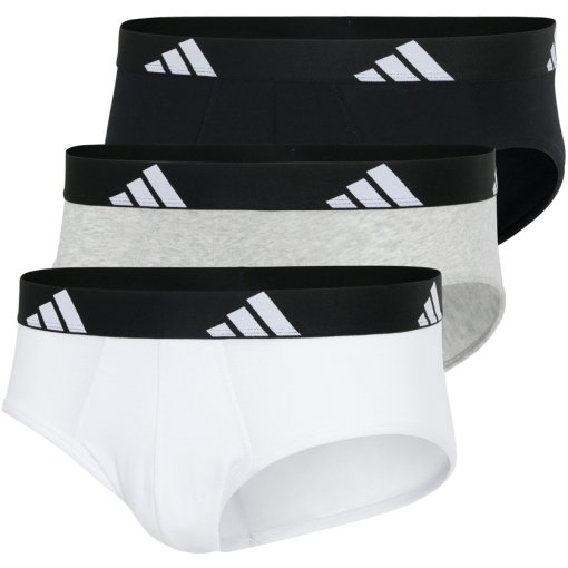 Foto de adidas Sports Underwear Slip Hombre - Active Flex Cotton -Pack de 3 - 917 assorted - 2025