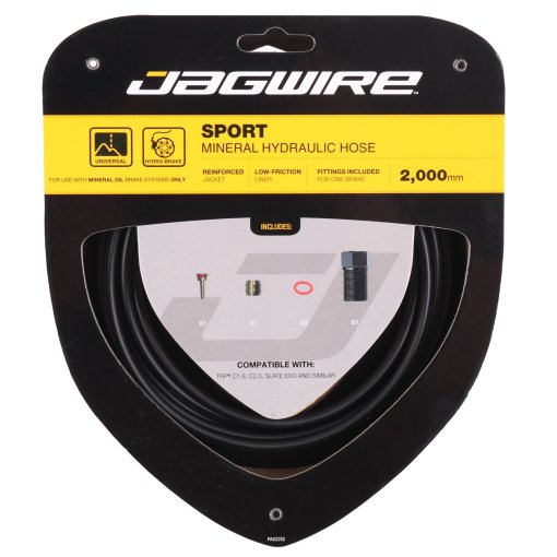 Immagine prodotto da Jagwire Sport Kit di Tubi dei Freni Idraulici | Olio Minerale - HBKB803 per TRP® C1.8, C2.3 / Quadiem / Slate EVO
