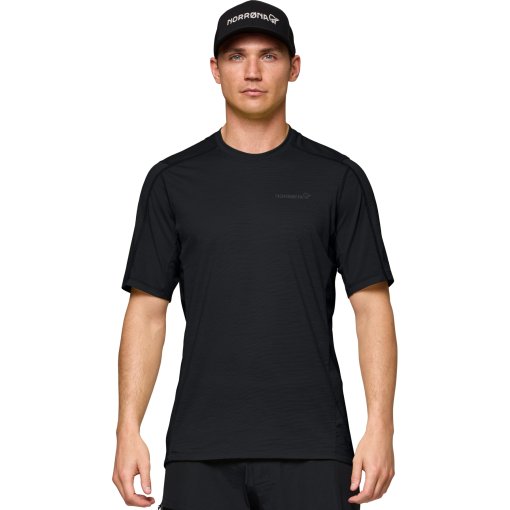 Foto de Norrona Camiseta Hombre - falketind equaliserUll - Caviar Black