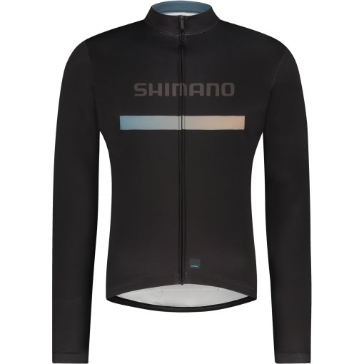 Produktbild von Shimano Vertex Langarmtrikot Herren - Printed - schwarz