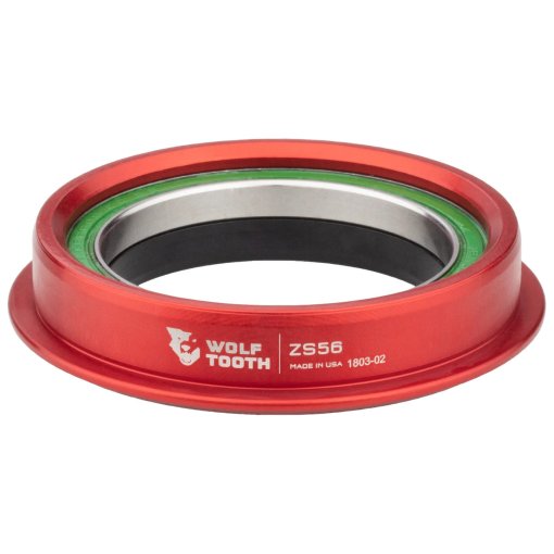 Immagine prodotto da Wolf Tooth Serie Sterzo - Premium - Parte Inferiore | 1.5&quot; | ZS56/40 - rosso