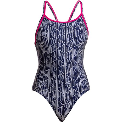Photo produit de Funkita Diamond Back Eco Maillot de bain une pièce pour femmes - Stickler