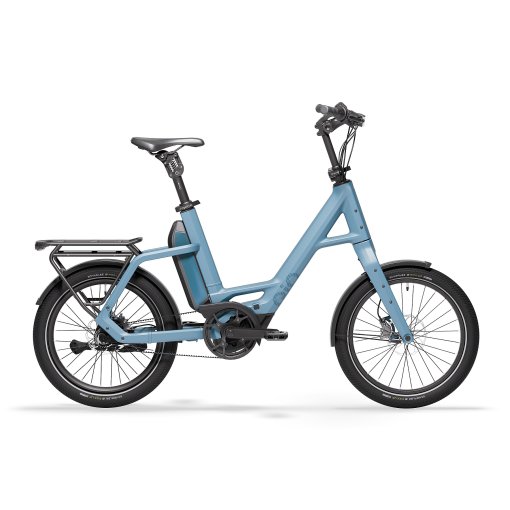 Foto van QiO COMPACT PX5+ | 1x5 Shimano Nexus LL - 20" E-Bike - 2026 - retro blue matt