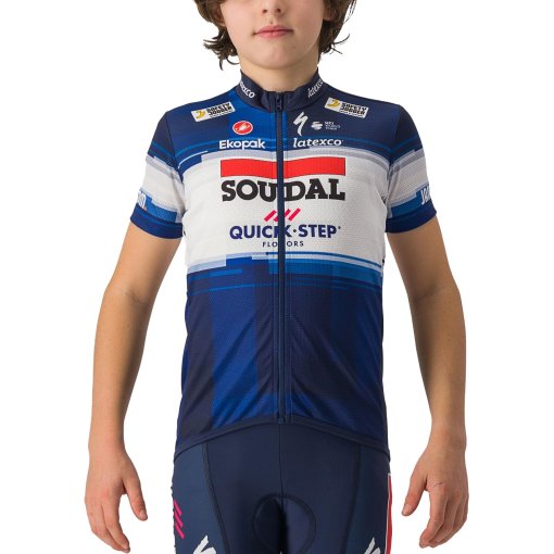 Foto de Castelli Maillot Ciclismo Niño - Team Soudal Quick-Step - dark blue/white 55
