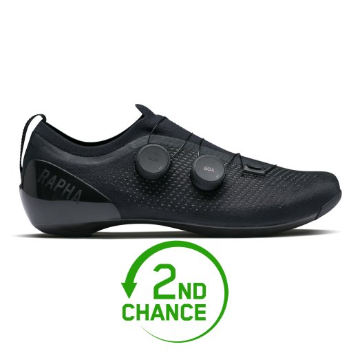 Picture of Rapha Pro Team Powerweave Road Shoes - black/black - 2nd Choice
