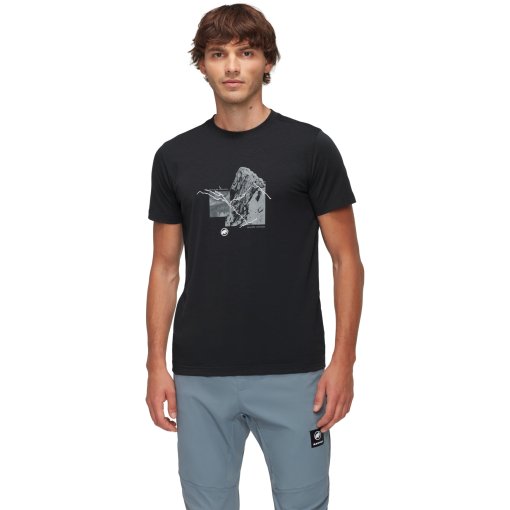 Foto de Mammut Camiseta Hombre - Mountain 4208m - negro