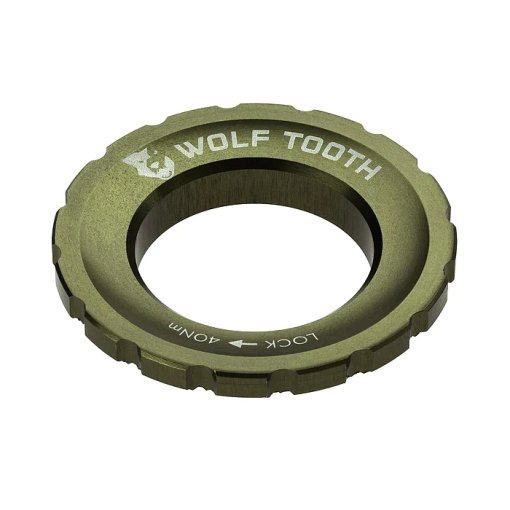 Produktbild von Wolf Tooth Centerlock Lockring - Außenverzahnung - oliv