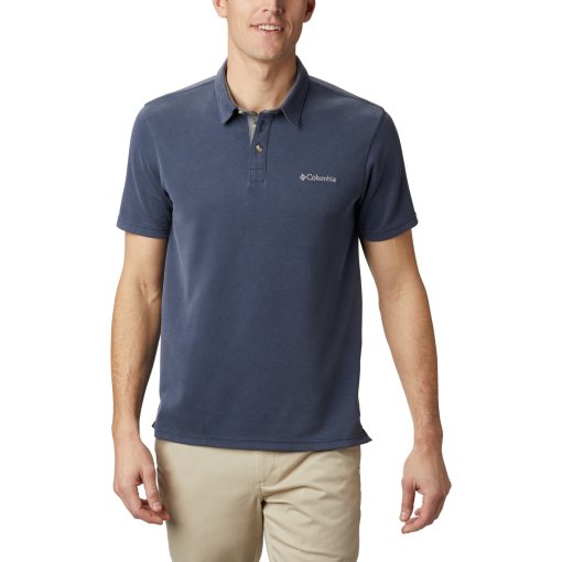 Produktbild von Columbia Nelson Point Poloshirt Herren - Collegiate Navy