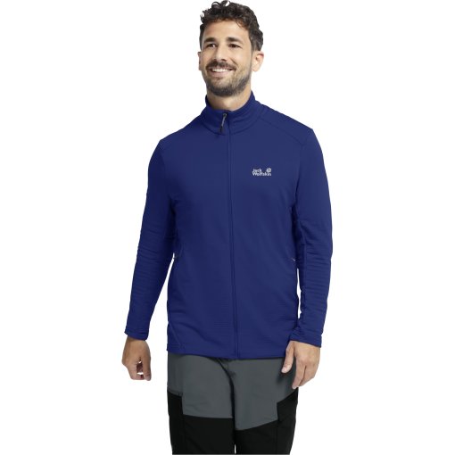 Photo produit de Jack Wolfskin Litestride Full Zip Veste pour hommes - blue orchid