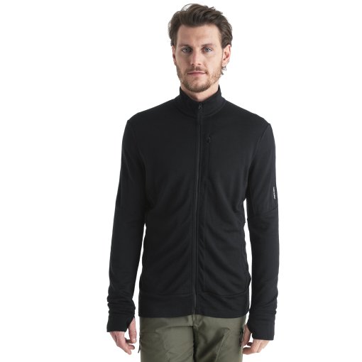 Foto de Icebreaker Chaqueta Hombre - Merino 260 Quantum - Negro