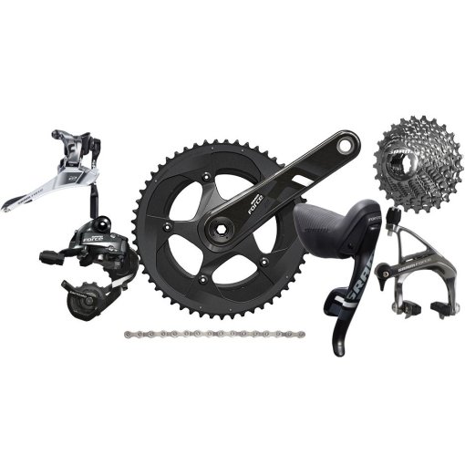 Immagine prodotto da SRAM Force 22 Groupset 2x11 compact - GXP - with mechanic rim brakes
